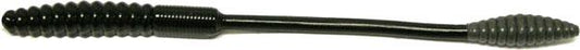 Bb Squirl Tail Worm 6"" 10pk Blk