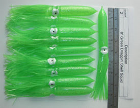 Spreader Bars -7.5 inch Shell Squid BIRD Bars - Reel Draggin' Tackle - 9
