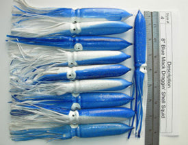 Spreader Bars -7.5 inch Shell Squid BIRD Bars - Reel Draggin' Tackle - 11