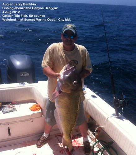 Tile Fish Rigs, Circle Hook Rigs (5/0 - 9/0  1x wire Circle Hooks) - Reel Draggin' Tackle - 14