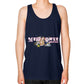 Unisex Fine Jersey Tank Navy Reel Draggin' Tackle