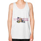 Unisex Fine Jersey Tank White Reel Draggin' Tackle