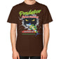 Unisex T-Shirt (on man) Brown Reel Draggin' Tackle
