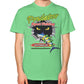 Unisex T-Shirt (on man) Grass Reel Draggin' Tackle