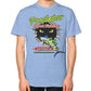 Unisex T-Shirt (on man) Tri-Blend Blue Reel Draggin' Tackle