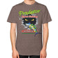 Unisex T-Shirt (on man) Tri-Blend Coffee Reel Draggin' Tackle