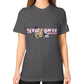 Unisex T-Shirt (on woman) Asphalt Reel Draggin' Tackle
