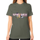 Unisex T-Shirt (on woman) Lieutenant Reel Draggin' Tackle