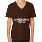 V-Neck (on man) Brown Reel Draggin' Tackle