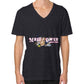 V-Neck (on man) Tri-Blend Black Reel Draggin' Tackle
