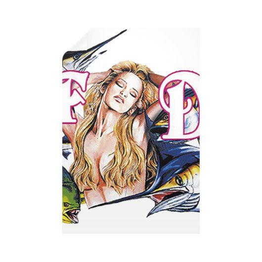 Vertical Wall Decals  Reel Draggin' Tackle
